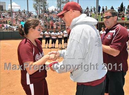 Thumbnail 3 in Calvary Chapel vs. Citrus Valley (CIF SS D6 Final) photogallery.
