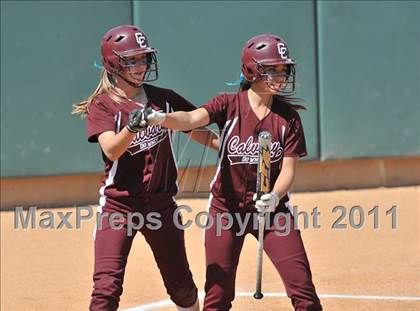 Thumbnail 2 in Calvary Chapel vs. Citrus Valley (CIF SS D6 Final) photogallery.