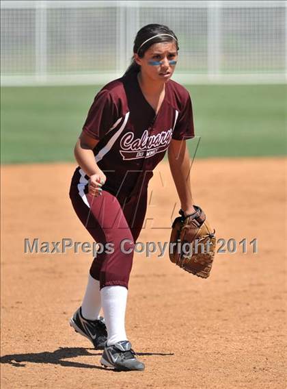 Thumbnail 3 in Calvary Chapel vs. Citrus Valley (CIF SS D6 Final) photogallery.