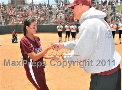 Thumbnail 2 in Calvary Chapel vs. Citrus Valley (CIF SS D6 Final) photogallery.