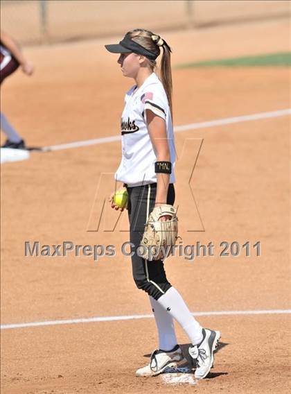 Thumbnail 2 in Calvary Chapel vs. Citrus Valley (CIF SS D6 Final) photogallery.