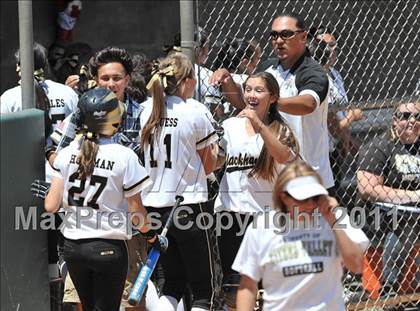 Thumbnail 3 in Calvary Chapel vs. Citrus Valley (CIF SS D6 Final) photogallery.