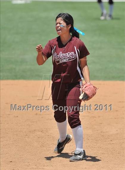 Thumbnail 1 in Calvary Chapel vs. Citrus Valley (CIF SS D6 Final) photogallery.