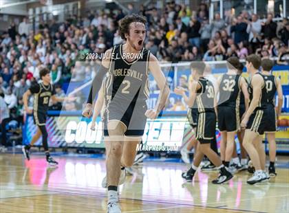 Thumbnail 1 in Noblesville vs. Zionsville (IHSAA 4A Sectional 8 Final) photogallery.