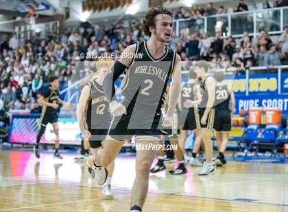 Thumbnail 2 in Noblesville vs. Zionsville (IHSAA 4A Sectional 8 Final) photogallery.