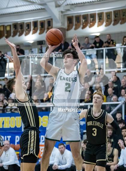 Thumbnail 3 in Noblesville vs. Zionsville (IHSAA 4A Sectional 8 Final) photogallery.