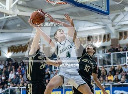 Thumbnail 1 in Noblesville vs. Zionsville (IHSAA 4A Sectional 8 Final) photogallery.