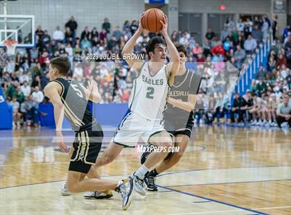 Thumbnail 1 in Noblesville vs. Zionsville (IHSAA 4A Sectional 8 Final) photogallery.