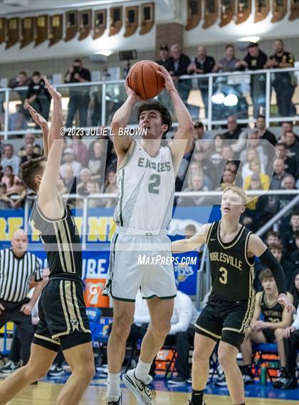 Thumbnail 1 in Noblesville vs. Zionsville (IHSAA 4A Sectional 8 Final) photogallery.