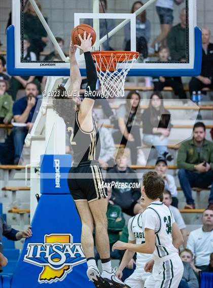 Thumbnail 3 in Noblesville vs. Zionsville (IHSAA 4A Sectional 8 Final) photogallery.