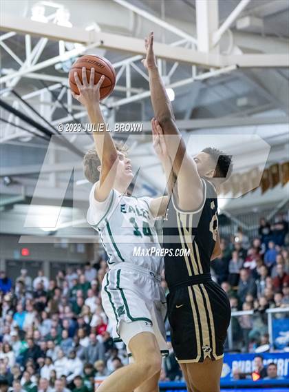 Thumbnail 2 in Noblesville vs. Zionsville (IHSAA 4A Sectional 8 Final) photogallery.