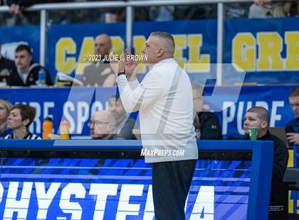 Thumbnail 2 in Noblesville vs. Zionsville (IHSAA 4A Sectional 8 Final) photogallery.