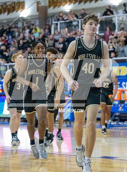 Thumbnail 1 in Noblesville vs. Zionsville (IHSAA 4A Sectional 8 Final) photogallery.