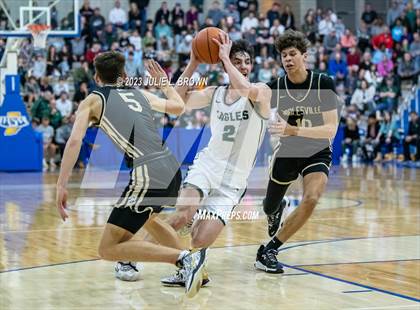 Thumbnail 3 in Noblesville vs. Zionsville (IHSAA 4A Sectional 8 Final) photogallery.