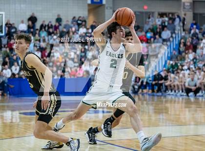 Thumbnail 3 in Noblesville vs. Zionsville (IHSAA 4A Sectional 8 Final) photogallery.