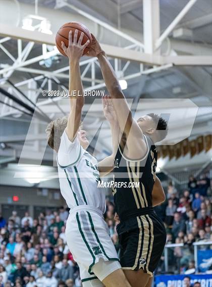 Thumbnail 2 in Noblesville vs. Zionsville (IHSAA 4A Sectional 8 Final) photogallery.