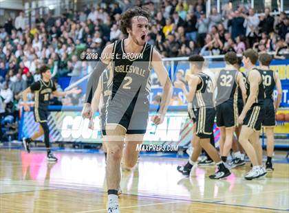 Thumbnail 2 in Noblesville vs. Zionsville (IHSAA 4A Sectional 8 Final) photogallery.