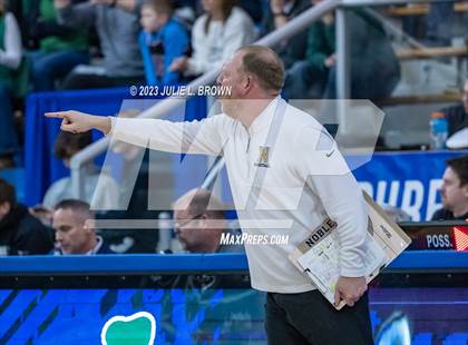 Thumbnail 2 in Noblesville vs. Zionsville (IHSAA 4A Sectional 8 Final) photogallery.