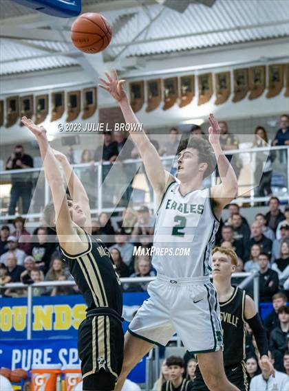 Thumbnail 3 in Noblesville vs. Zionsville (IHSAA 4A Sectional 8 Final) photogallery.