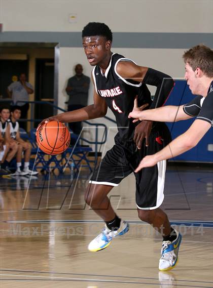 Thumbnail 1 in Rolling Hills Prep vs. Lawndale (Cavalier Classic) photogallery.