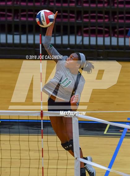 Thumbnail 1 in Reagan [Ronald] vs Smithson Valley (NEISD Volleyball Tournament) photogallery.