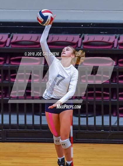 Thumbnail 3 in Reagan [Ronald] vs Smithson Valley (NEISD Volleyball Tournament) photogallery.