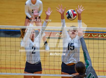 Thumbnail 2 in Reagan [Ronald] vs Smithson Valley (NEISD Volleyball Tournament) photogallery.