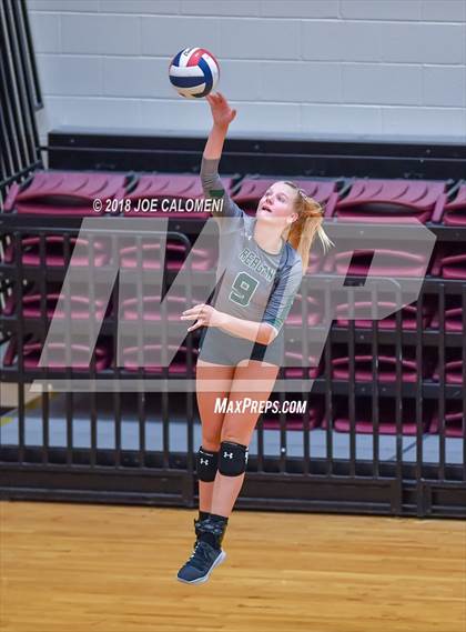 Thumbnail 3 in Reagan [Ronald] vs Smithson Valley (NEISD Volleyball Tournament) photogallery.
