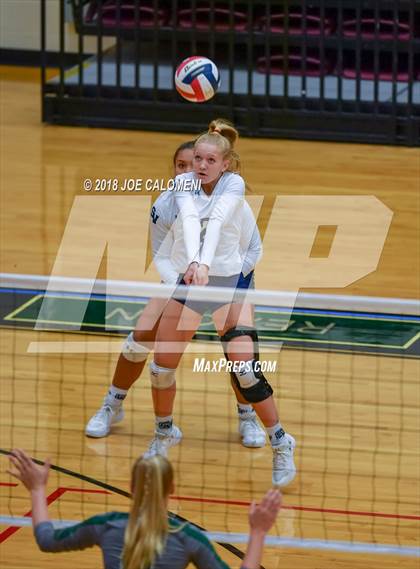 Thumbnail 3 in Reagan [Ronald] vs Smithson Valley (NEISD Volleyball Tournament) photogallery.