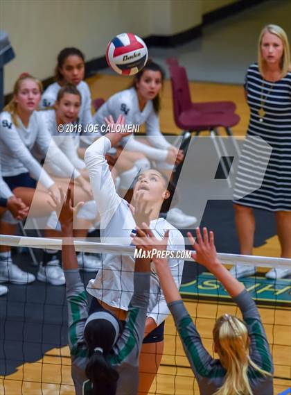 Thumbnail 1 in Reagan [Ronald] vs Smithson Valley (NEISD Volleyball Tournament) photogallery.
