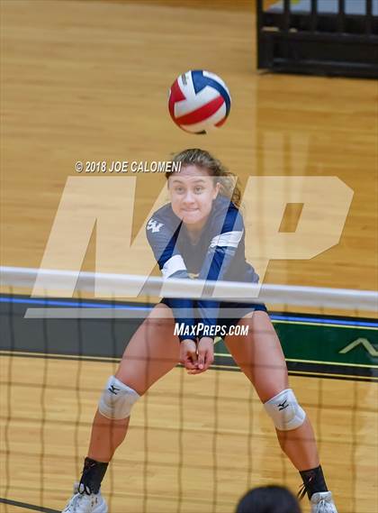 Thumbnail 1 in Reagan [Ronald] vs Smithson Valley (NEISD Volleyball Tournament) photogallery.