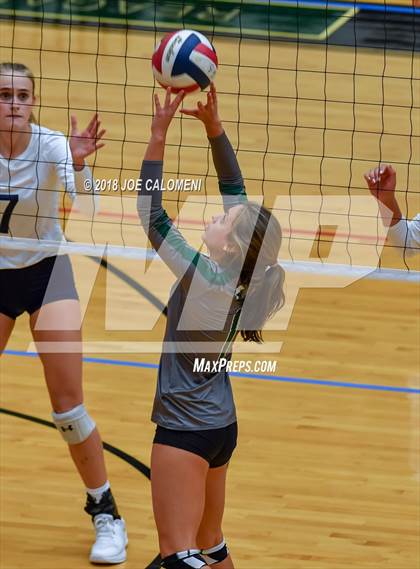 Thumbnail 2 in Reagan [Ronald] vs Smithson Valley (NEISD Volleyball Tournament) photogallery.