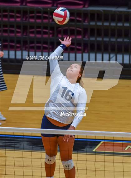 Thumbnail 3 in Reagan [Ronald] vs Smithson Valley (NEISD Volleyball Tournament) photogallery.