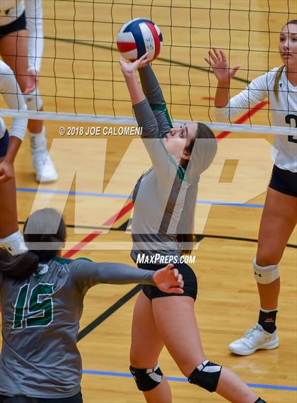 Thumbnail 3 in Reagan [Ronald] vs Smithson Valley (NEISD Volleyball Tournament) photogallery.