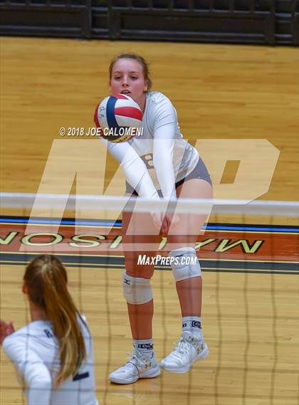 Thumbnail 3 in Reagan [Ronald] vs Smithson Valley (NEISD Volleyball Tournament) photogallery.