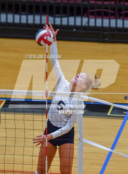 Thumbnail 1 in Reagan [Ronald] vs Smithson Valley (NEISD Volleyball Tournament) photogallery.