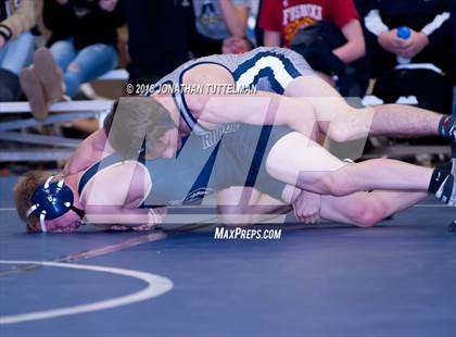 Thumbnail 1 in Legacy vs Palmer Ridge (2016 PRHS Ridge Rage Tournament) photogallery.