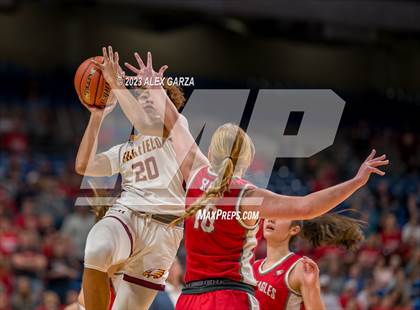 Thumbnail 1 in Fairfield vs Holliday (UIL 2A Basketball State final) photogallery.