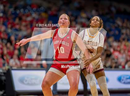 Thumbnail 1 in Fairfield vs Holliday (UIL 2A Basketball State final) photogallery.