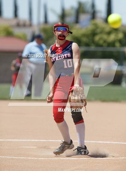 Thumbnail 3 in Hesperia Christian @ Temecula Prep (CIF SS D8 Semifinal) photogallery.