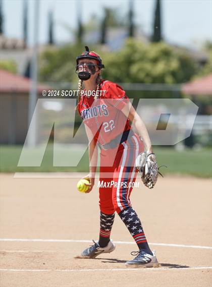 Thumbnail 2 in Hesperia Christian @ Temecula Prep (CIF SS D8 Semifinal) photogallery.