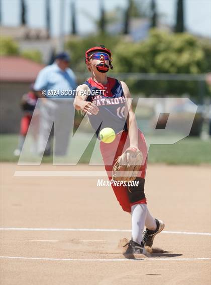 Thumbnail 3 in Hesperia Christian @ Temecula Prep (CIF SS D8 Semifinal) photogallery.