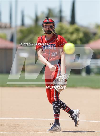 Thumbnail 2 in Hesperia Christian @ Temecula Prep (CIF SS D8 Semifinal) photogallery.