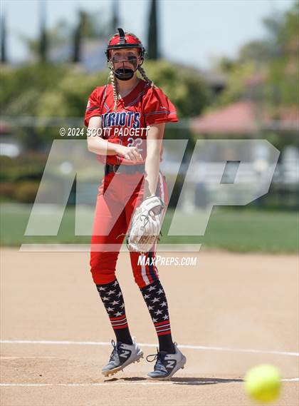 Thumbnail 1 in Hesperia Christian @ Temecula Prep (CIF SS D8 Semifinal) photogallery.