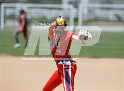 Thumbnail 2 in Hesperia Christian @ Temecula Prep (CIF SS D8 Semifinal) photogallery.