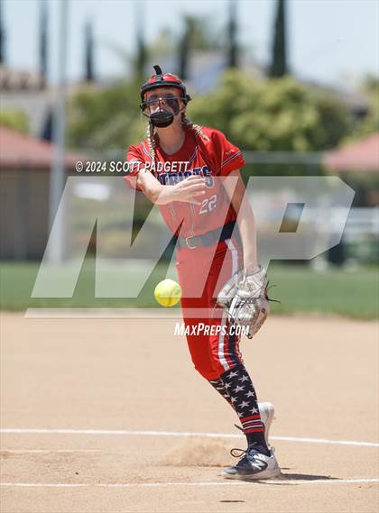 Thumbnail 3 in Hesperia Christian @ Temecula Prep (CIF SS D8 Semifinal) photogallery.
