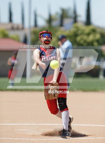 Thumbnail 2 in Hesperia Christian @ Temecula Prep (CIF SS D8 Semifinal) photogallery.