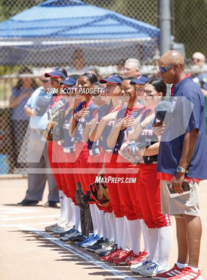 Thumbnail 1 in Hesperia Christian @ Temecula Prep (CIF SS D8 Semifinal) photogallery.