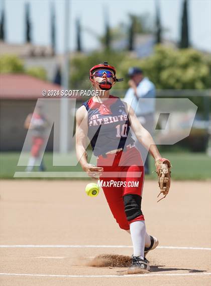 Thumbnail 3 in Hesperia Christian @ Temecula Prep (CIF SS D8 Semifinal) photogallery.