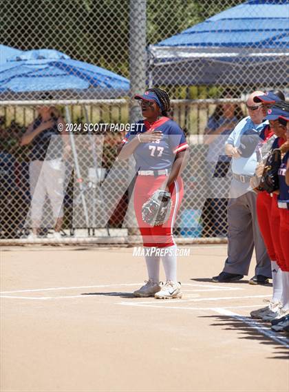 Thumbnail 2 in Hesperia Christian @ Temecula Prep (CIF SS D8 Semifinal) photogallery.